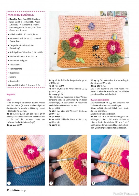 Вязаные проекты в журнале «Hakeln das Maschen Magazin №56 2026»
