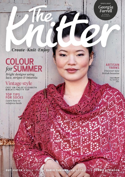 Вязаные модели спицами в журнале «The Knitter №178 2022»
