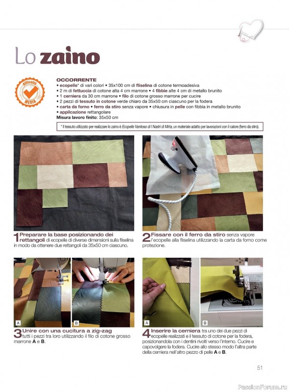 Коллекция проектов для рукодельниц в журнале «i Love Cucito №46 2022»