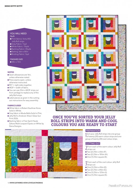 Коллекция проектов для рукодельниц в журнале &laquo;Love Patchwork & Quilting №164 2026&raquo;