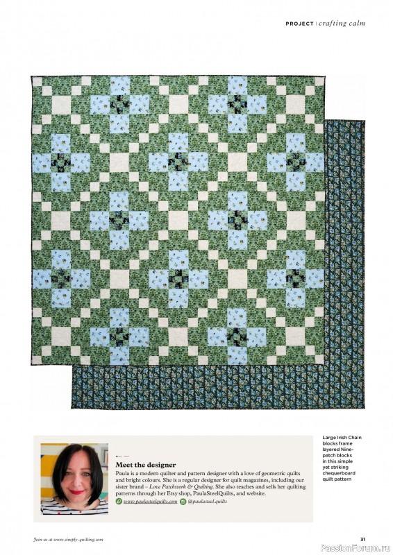 Коллекция проектов для рукодельниц в журнале &laquo;Todays Quilter №143 2026&raquo;