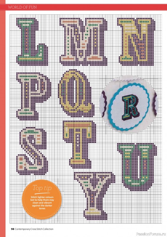 Коллекция вышивки в журнале «Ultimate CrossStitch Collection - Contemporary 2026»