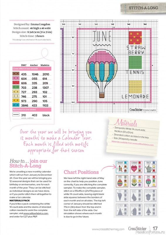 Коллекция вышивки в журнале «CrossStitcher №409 2024»