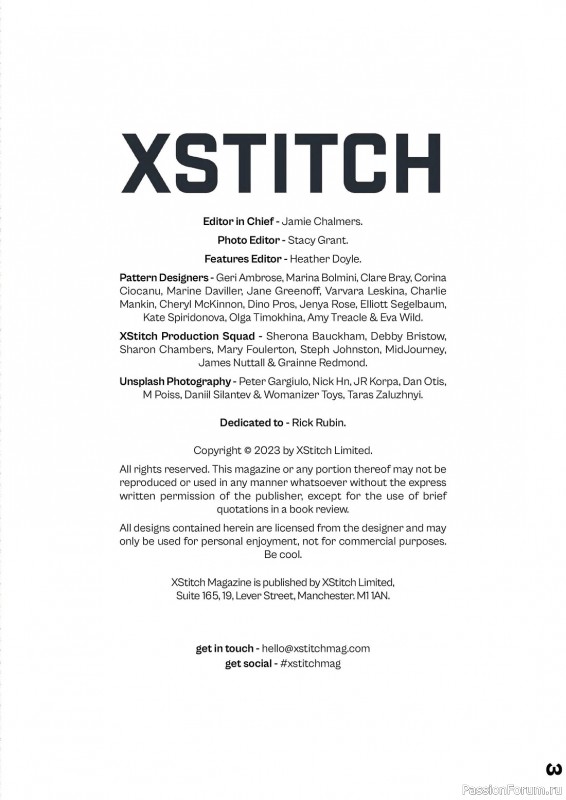 Коллекция вышивки в журнале «XStitch Magazine №24 2023»