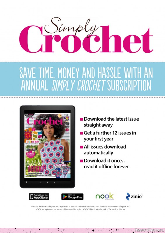 Вязаные проекты крючком в журнале «Simply Crochet №165 2025»