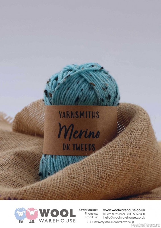 Вязаные проекты спицами в журнале &laquo;The Knitter №226 2026&raquo;