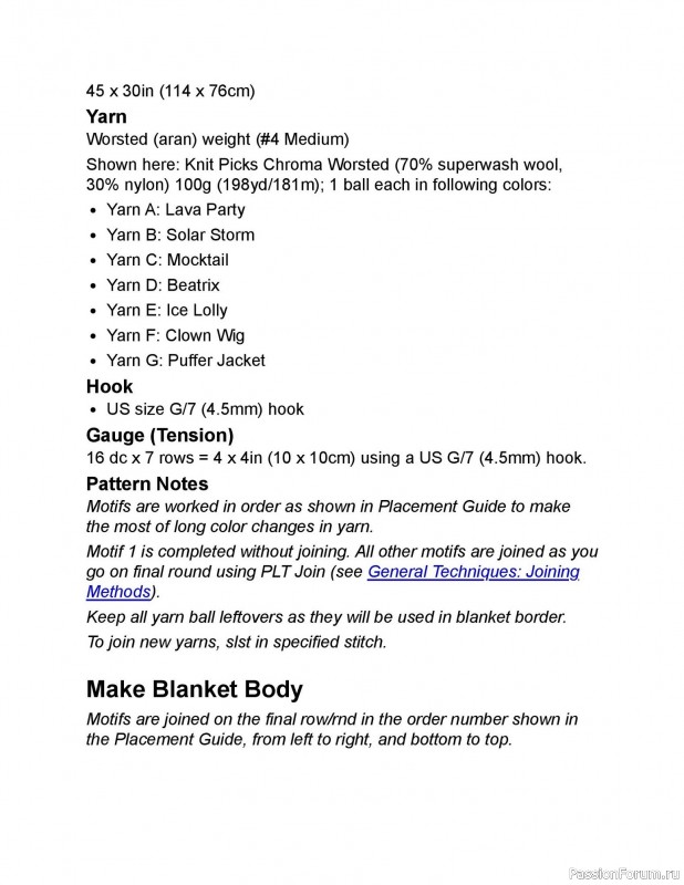 Вязаные проекты в книге «Crochet Modular Blankets». Продолжение