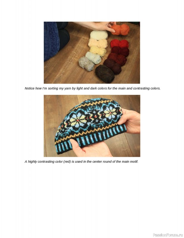 Вязаные проекты в книге «Fair Isle Knitting Tradition».