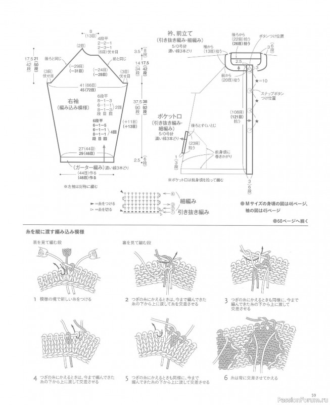 Вязаные проекты в книге &laquo;Knit Design Note&raquo;