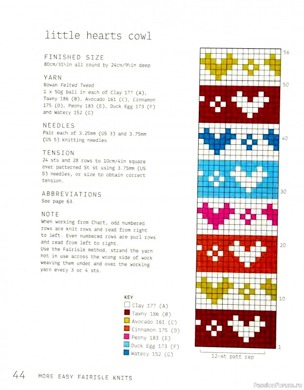 Вязаные проекты в книге «More Easy Fairisle Knits».