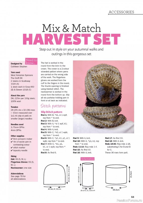 Вязаные проекты в журнале «Knit Now №184 2025»