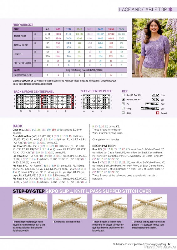 Вязаные проекты в журнале «Simply Knitting №279 2026»