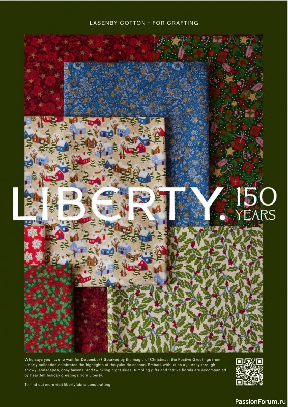 Коллекция проектов для рукодельниц в журнале «Love Patchwork & Quilting №152 2025»