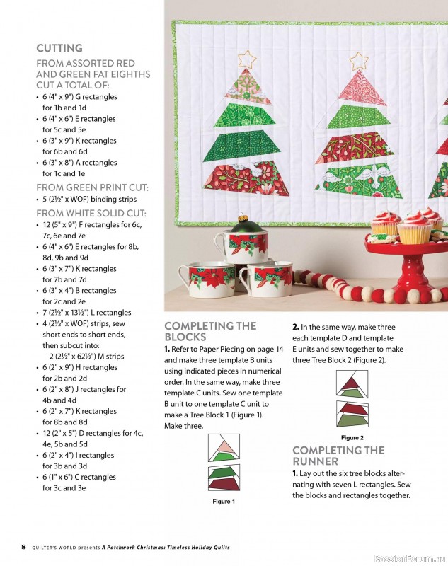 Коллекция проектов для рукодельниц в журнале «Quilter's World Special Edition - Christmas 2025»