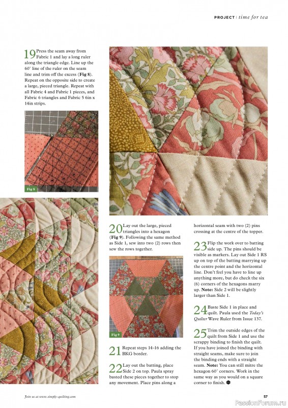 Коллекция проектов для рукодельниц в журнале «Todays Quilter №144 2026»