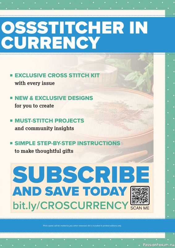 Коллекция вышивки в журнале &laquo;CrossStitcher №435 2026&raquo;