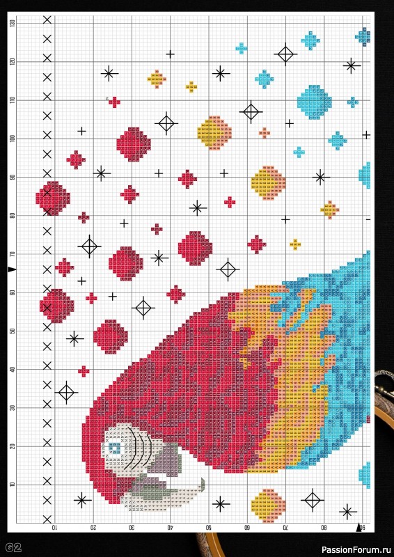 Коллекция вышивки в журнале «XStitch Magazine №30 2024»