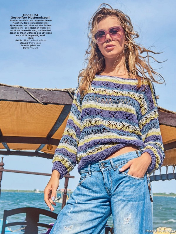 Вязаные модели в журнале &laquo;Maschentrends №2 2026&raquo;