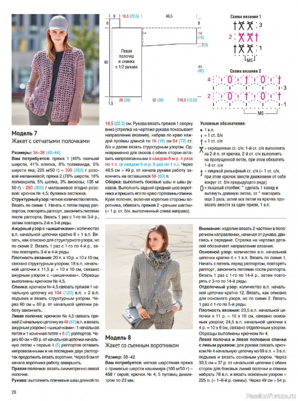 Вязаные модели в журнале &laquo;Сабрина. Вязание крючком №2 2025&raquo;