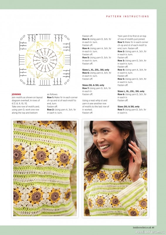 Вязаные проекты крючком в журнале &laquo;Inside Crochet №189 2026&raquo;