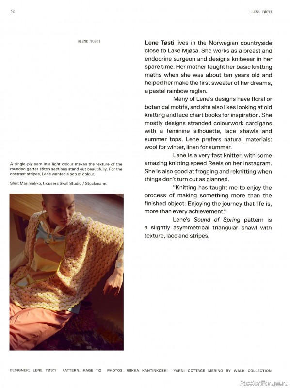 Вязаные проекты крючком в журнале «Laine Magazine №17 2023»