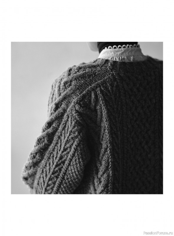 Вязаные проекты в книге «Aran knits for a lifetime»