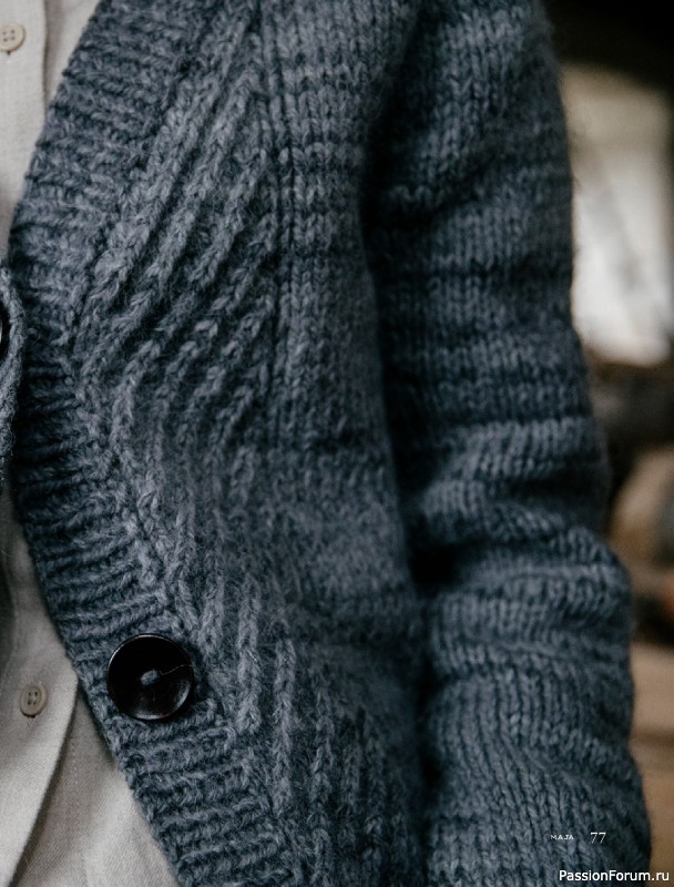 Вязаные проекты в книге «Contrasts Textured Knitting»