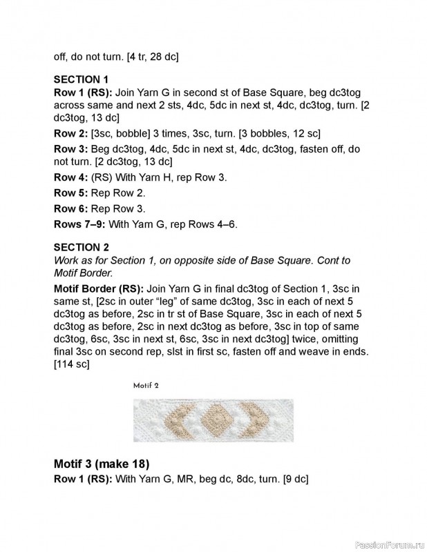 Вязаные проекты в книге «Crochet Modular Blankets»