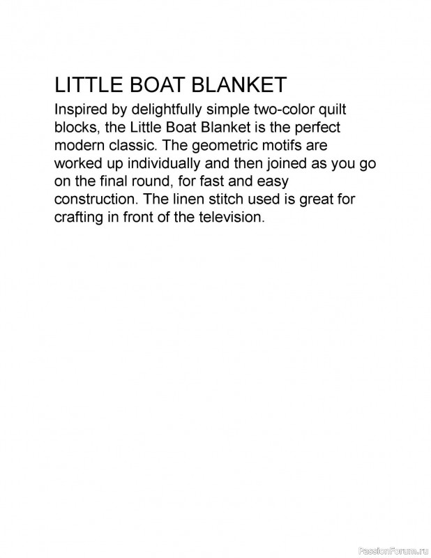 Вязаные проекты в книге «Crochet Modular Blankets»