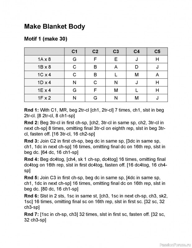 Вязаные проекты в книге «Crochet Modular Blankets». Продолжение