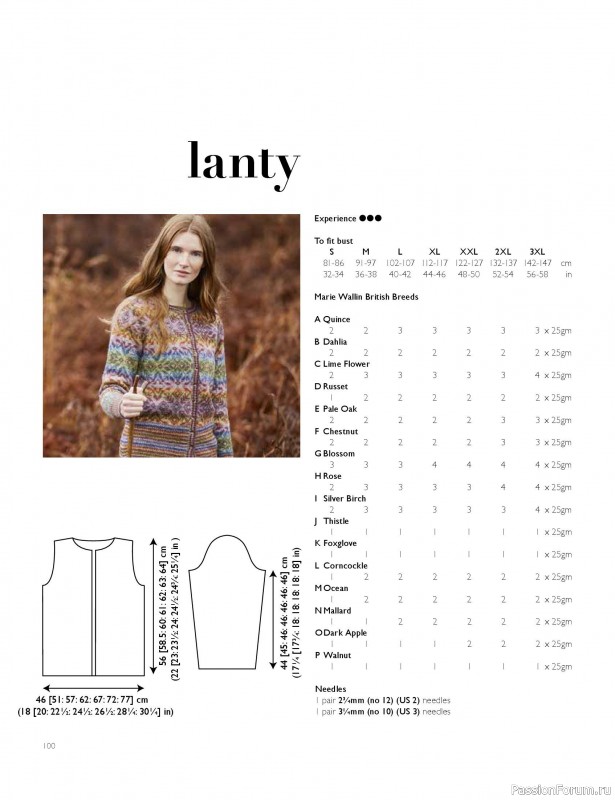 Вязаные проекты в книге «Westmorland»