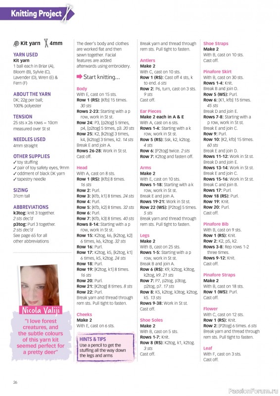 Вязаные проекты в журнале «Your Crochet & Knitting №67 2026»