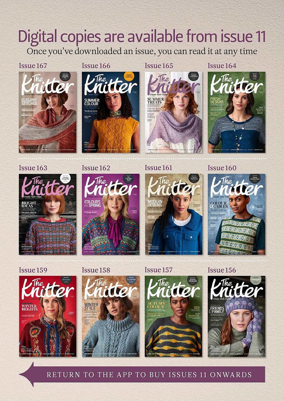 Коллекция трикотажной одежды в журнале "The Knitter №172 2021"