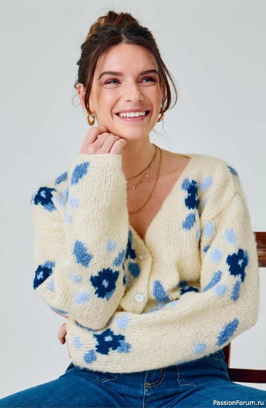 Вязаные модели в журнале «Knitting. Вязание №4 2024»
