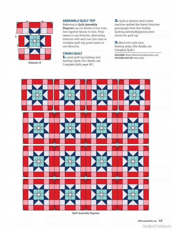 Коллекция проектов для рукодельниц в журнале &laquo;American Patchwork & Quilting №200 2026&raquo;