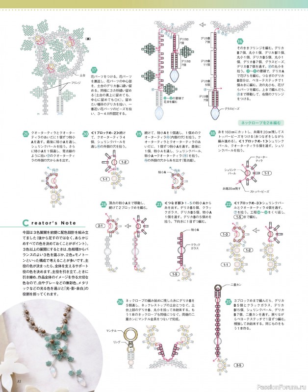 Коллекция проектов для рукодельниц в журнале «Beads Friend - Spring 2026»