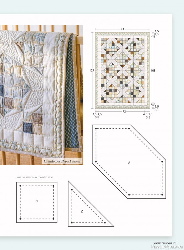 Коллекция проектов для рукодельниц в журнале &laquo;Labores del hogar №793 2025&raquo;