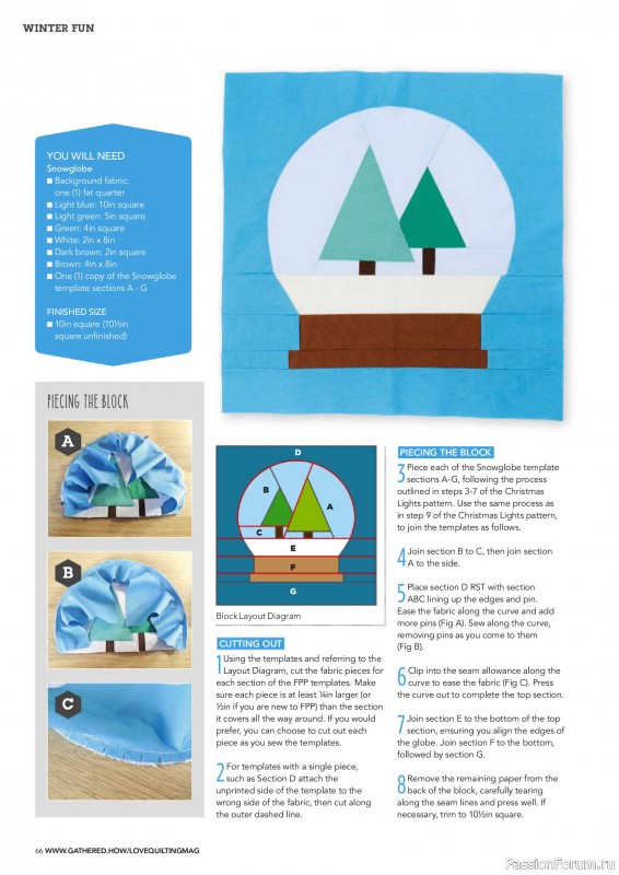 Коллекция проектов для рукодельниц в журнале &laquo;Love Patchwork & Quilting №158 2025&raquo;