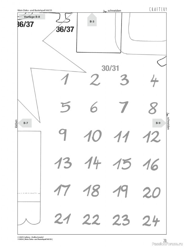 Коллекция проектов для рукодельниц в журнале «Mein Deko und Bastelspass №60 2025»