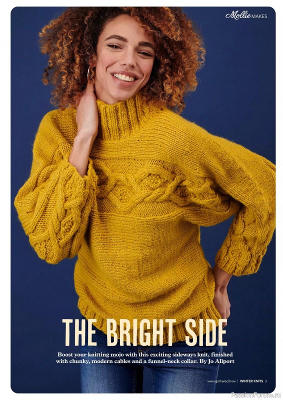 Коллекция проектов для рукодельниц в журнале «Mollie Makes Christmas Crafting – Winter Knits 2025»