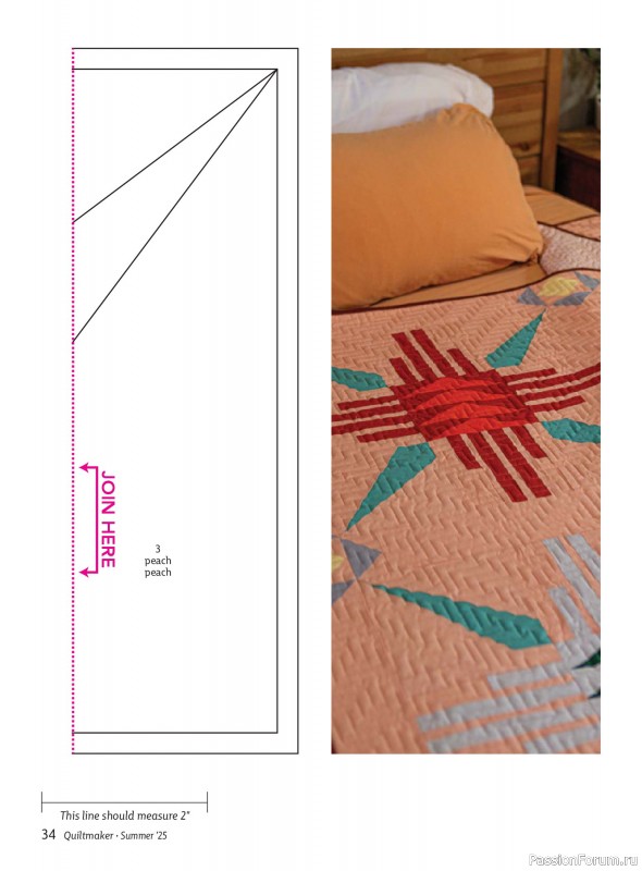 Коллекция проектов для рукодельниц в журнале «Quiltmaker №221 2025»