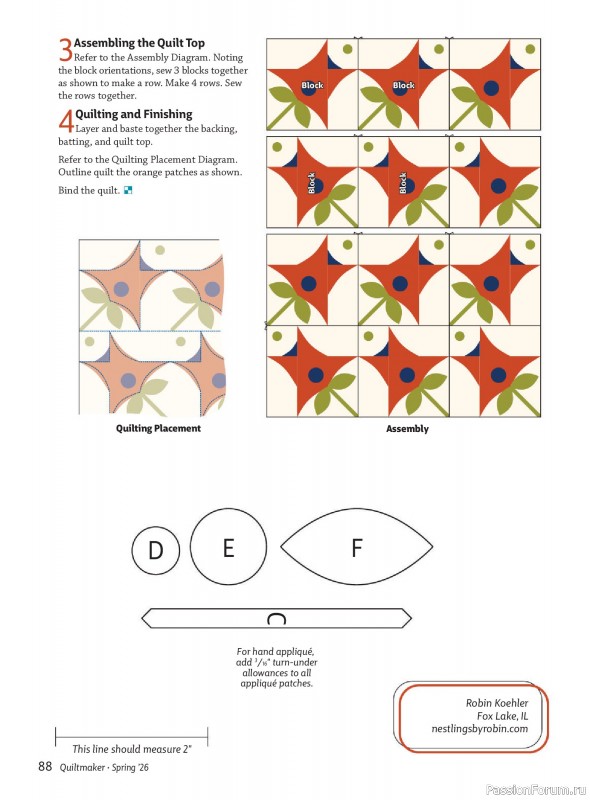 Коллекция проектов для рукодельниц в журнале «Quiltmaker №224 2026»