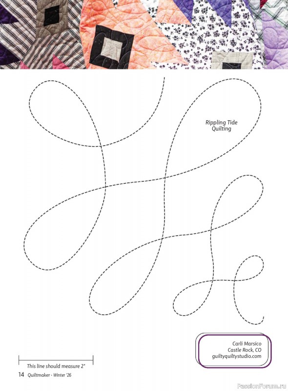 Коллекция проектов для рукодельниц в журнале «Quiltmaker - Winter 2026»