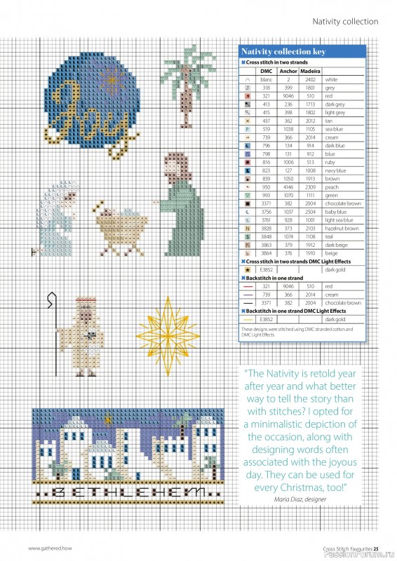 Коллекция вышивки в журнале «Cross Stitch Favourites - Christmas 2026»