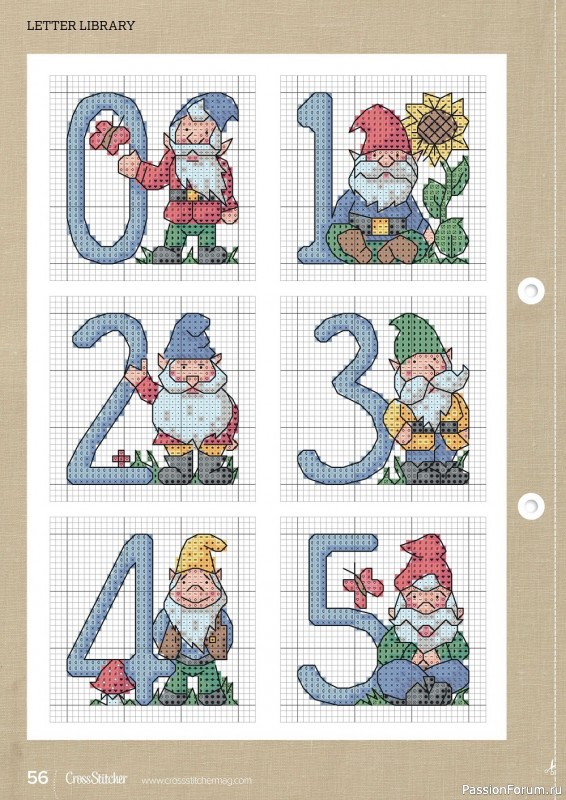 Коллекция вышивки в журнале «CrossStitcher №384 2022»