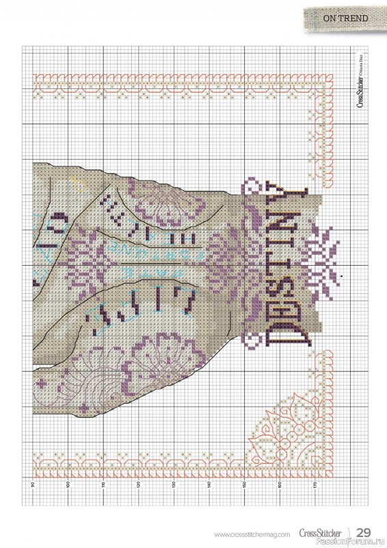 Коллекция вышивки в журнале «CrossStitcher №400 2023»