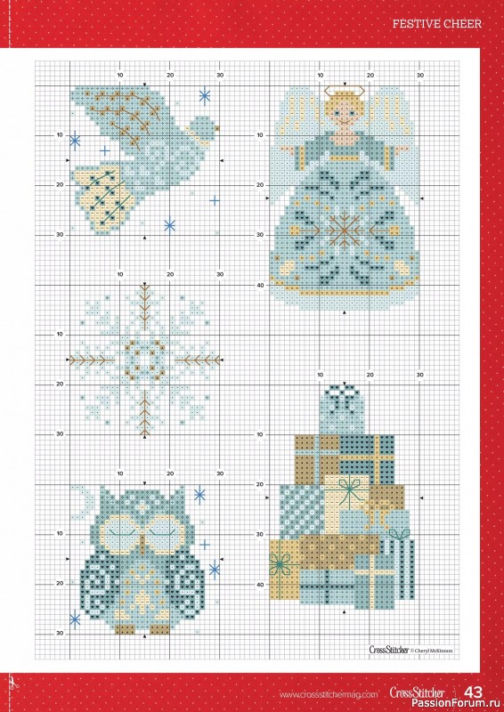 Коллекция вышивки в журнале «CrossStitcher №429 2025»