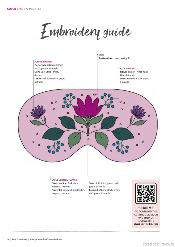 Коллекция вышивки в журнале «Love Embroidery №74 2025»
