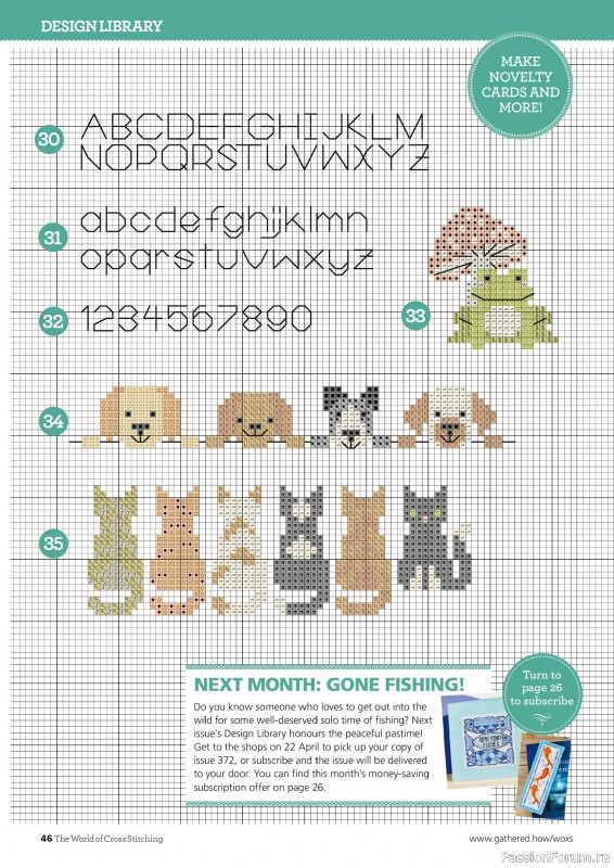 Коллекция вышивки в журнале &laquo;The World of Cross Stitching №371 2026&raquo;