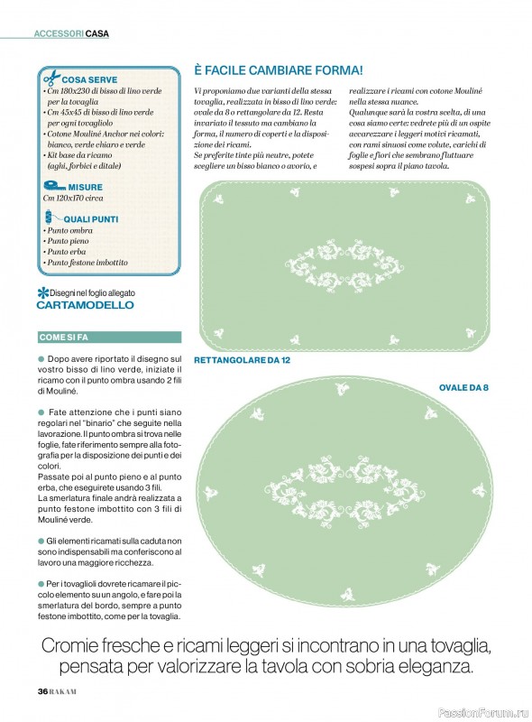 Коллекция проектов для рукодельниц в журнале &laquo;Rakam - Febbraio/Marzo 2026&raquo;